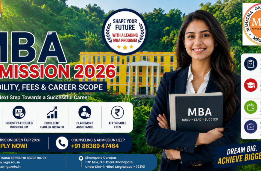 MBA Admission 2026: Eligibility, Fees & Career Scope Apply Now