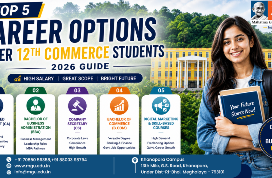 Top 5 Career Options After 12th Commerce Students in 2026 High Salary Courses