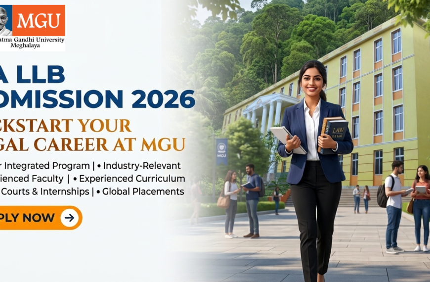 BA LLB Admission 2026: Kickstart Your Legal Career at MGU
