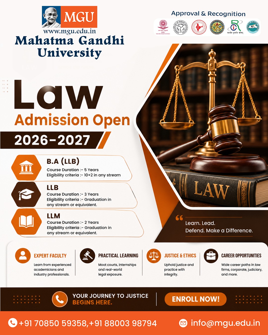 Mahatma Gandhi University Admission 2026 | Courses, Fees & Apply